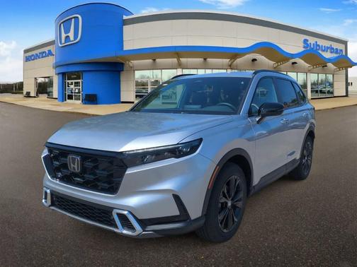 Solar Silver Metallic 2026 Honda CR-V Hybrid Sport Touring