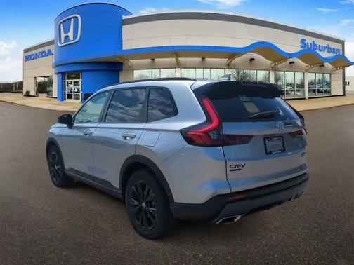 Solar Silver Metallic 2026 Honda CR-V Hybrid Sport Touring