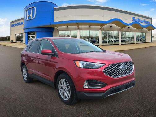 Rapid Red Metallic Tinted Clearcoat 2023 Ford Edge SEL