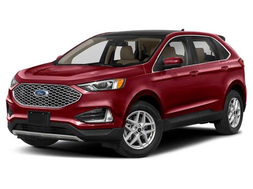 Rapid Red Metallic Tinted Clearcoat 2023 Ford Edge SEL
