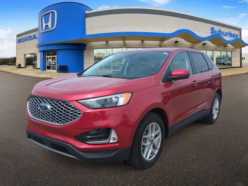Rapid Red Metallic Tinted Clearcoat 2023 Ford Edge SEL