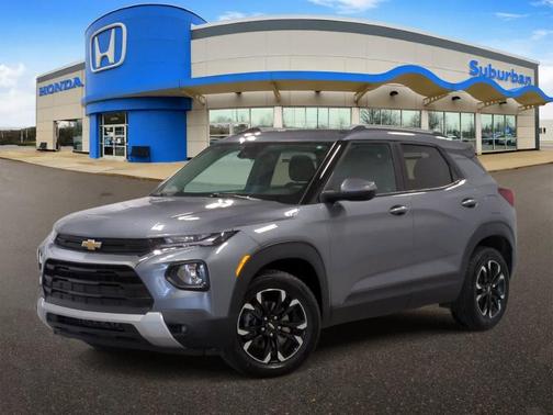 Satin Steel Metallic 2021 Chevrolet Trailblazer LT