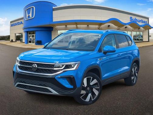 Cornflower Blue 2024 Volkswagen Taos 1.5T SEL