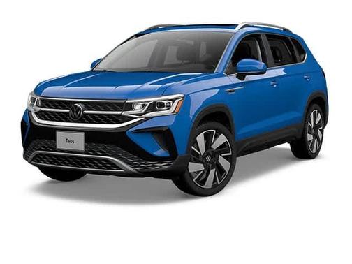 Cornflower Blue 2024 Volkswagen Taos 1.5T SEL