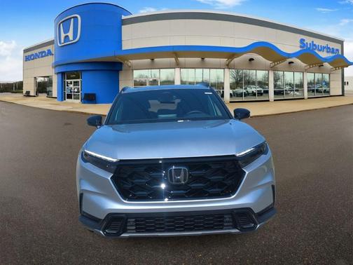 Solar Silver Metallic 2026 Honda CR-V Hybrid Sport-L