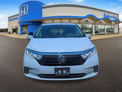 Sonic Gray Pearl 2023 Honda Odyssey Elite