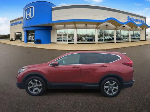 Red 2017 Honda CR-V EX
