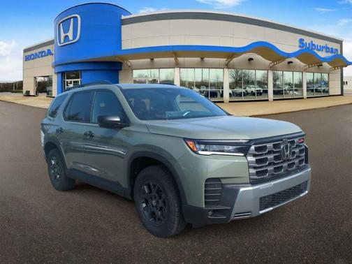 Ash Green 2026 Honda Pilot TrailSport