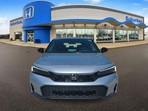 Solar Silver Metallic 2026 Honda Civic Sport