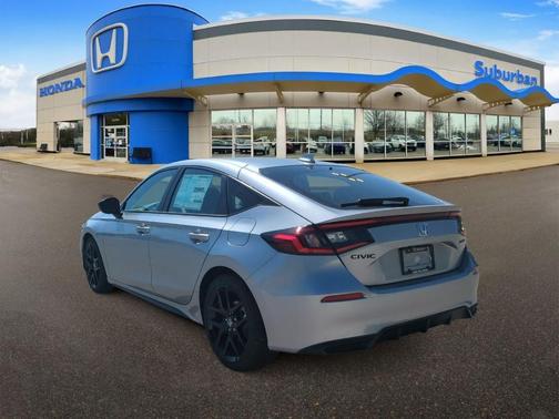 Solar Silver Metallic 2026 Honda Civic Sport