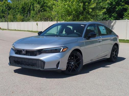 Solar Silver Metallic 2026 Honda Civic Sport