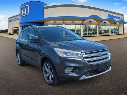 Magnetic Metallic 2017 Ford Escape Titanium