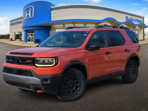 Sunset Orange 2026 Honda Passport TrailSport Blackout