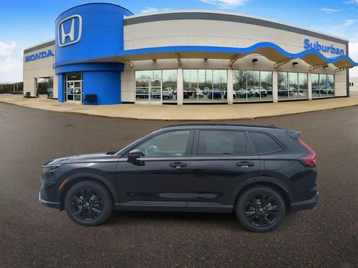 Crystal Black Pearl 2026 Honda CR-V Hybrid Sport Touring