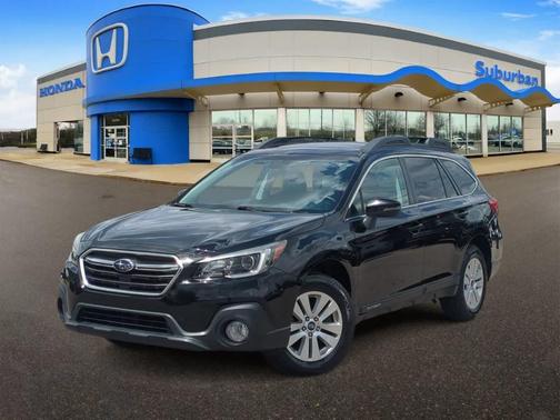 Crystal Black Silica 2019 Subaru Outback 2.5i Premium