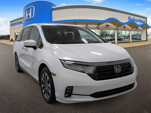 Platinum White Pearl 2024 Honda Odyssey EX-L