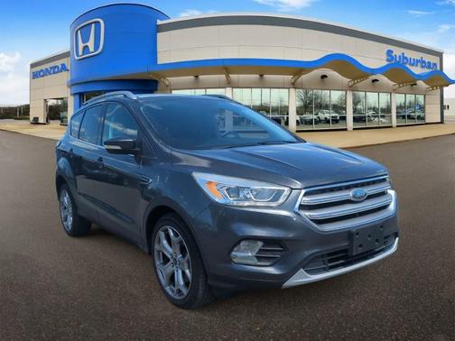 Magnetic Metallic 2017 Ford Escape Titanium