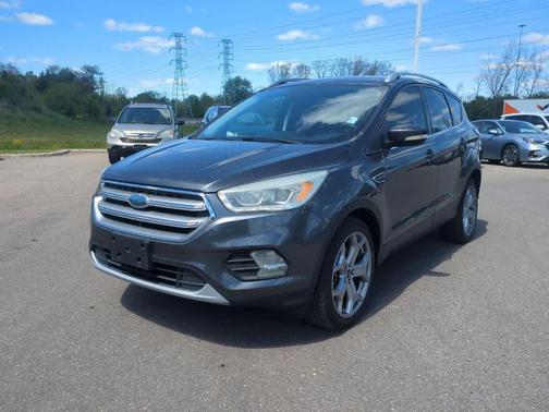 Magnetic Metallic 2017 Ford Escape Titanium