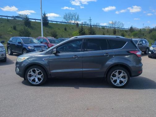 Magnetic Metallic 2017 Ford Escape Titanium