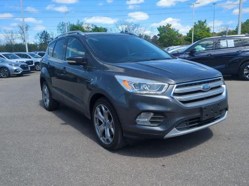 Magnetic Metallic 2017 Ford Escape Titanium