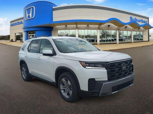Platinum White Pearl 2026 Honda Pilot EX-L