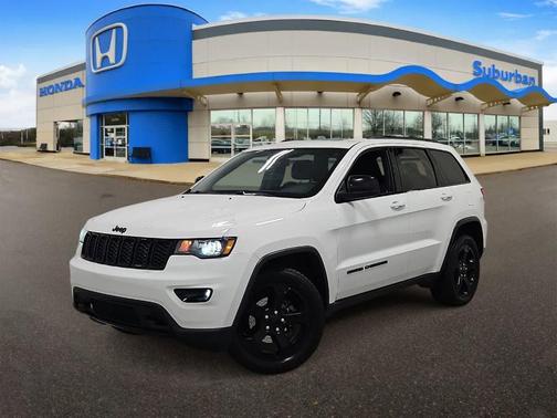 Bright White Clearcoat 2019 Jeep Grand Cherokee Upland