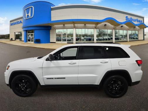 Bright White Clearcoat 2019 Jeep Grand Cherokee Upland