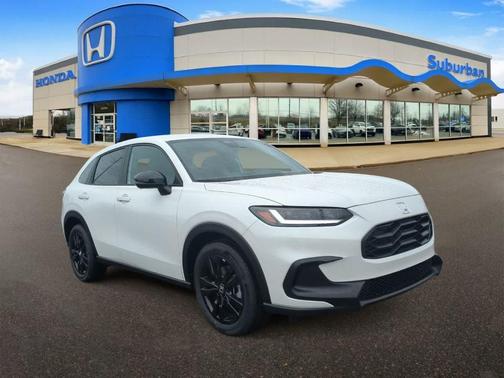 Platinum White Pearl 2026 Honda HR-V Sport