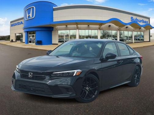 Crystal Black Pearl 2023 Honda Civic Sport