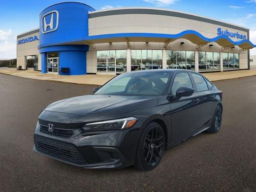 Crystal Black Pearl 2023 Honda Civic Sport