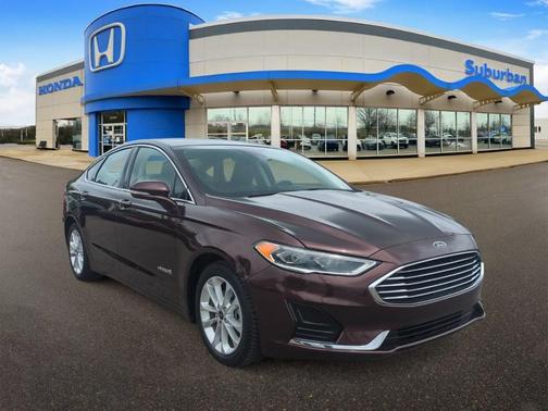 Rich Copper Metallic Tinted Clearcoat 2019 Ford Fusion Hybrid SEL