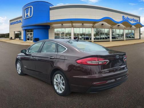 Rich Copper Metallic Tinted Clearcoat 2019 Ford Fusion Hybrid SEL