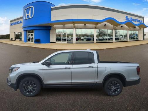 Solar Silver Metallic 2026 Honda Ridgeline Sport