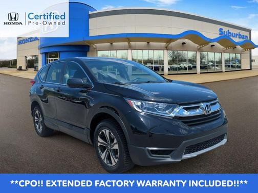 Crystal Black Pearl 2019 Honda CR-V LX