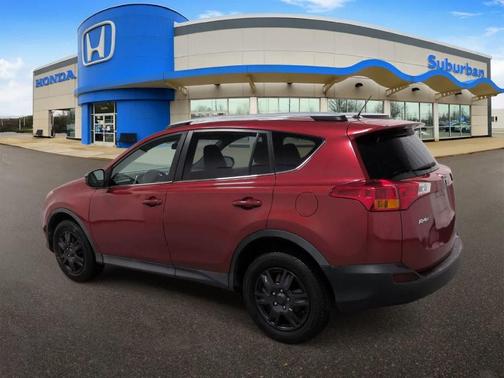 Barcelona Red Metallic 2015 Toyota RAV4 LE