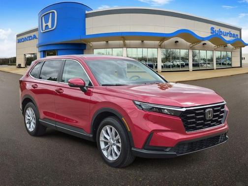 Radiant Red Metallic 2024 Honda CR-V EX
