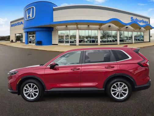 Radiant Red Metallic 2024 Honda CR-V EX