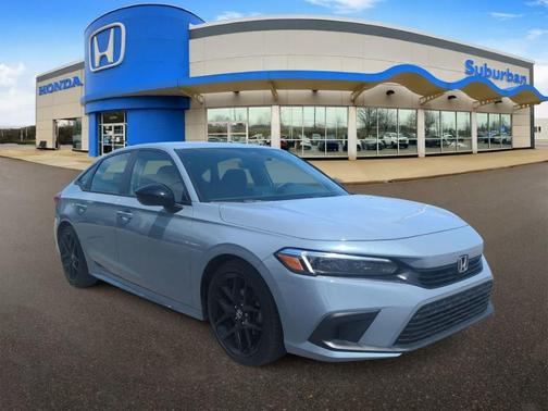 Sonic Gray Pearl 2024 Honda Civic Sport