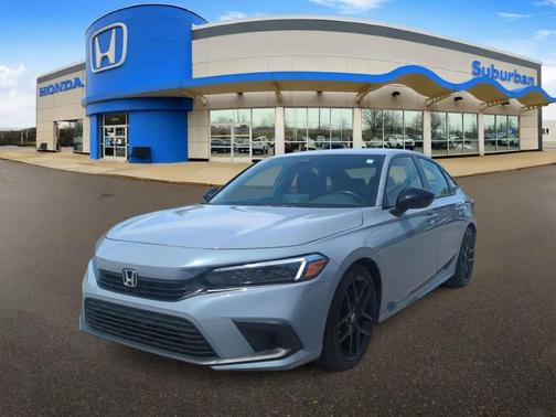 Sonic Gray Pearl 2024 Honda Civic Sport