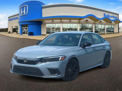 Sonic Gray Pearl 2024 Honda Civic Sport