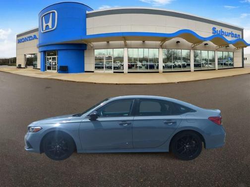 Sonic Gray Pearl 2024 Honda Civic Sport