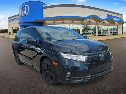 Crystal Black Pearl 2023 Honda Odyssey Sport