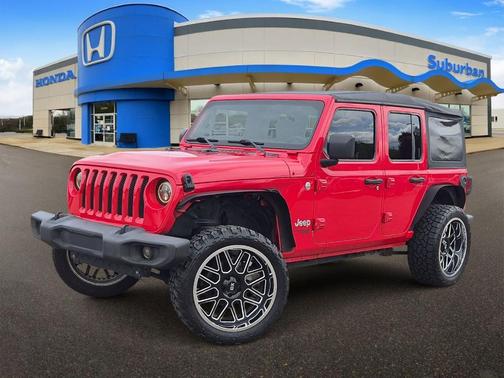 Firecracker Red Clearcoat 2019 Jeep Wrangler Unlimited Sport