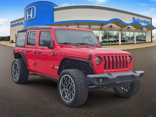 Firecracker Red Clearcoat 2019 Jeep Wrangler Unlimited Sport