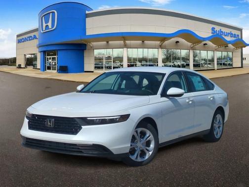 Platinum White Pearl 2026 Honda Accord LX