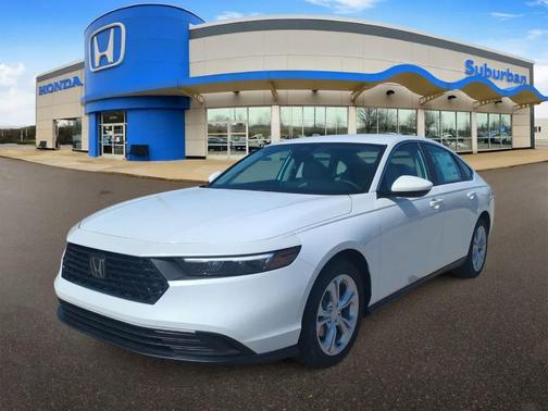 Platinum White Pearl 2026 Honda Accord LX