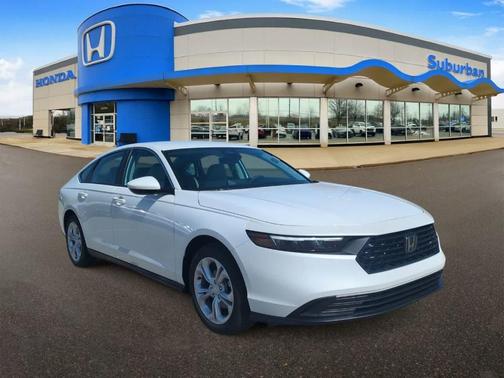 Platinum White Pearl 2026 Honda Accord LX