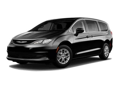 Brilliant Black Crystal Pearlcoat 2022 Chrysler Voyager LX