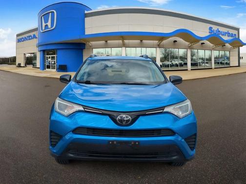 Electric Storm Blue 2017 Toyota RAV4 LE