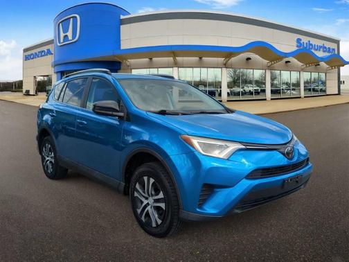 Electric Storm Blue 2017 Toyota RAV4 LE
